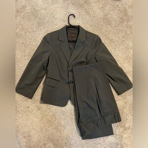 Two piece dress suit - Medium blazer and size 10 straight leg pants
